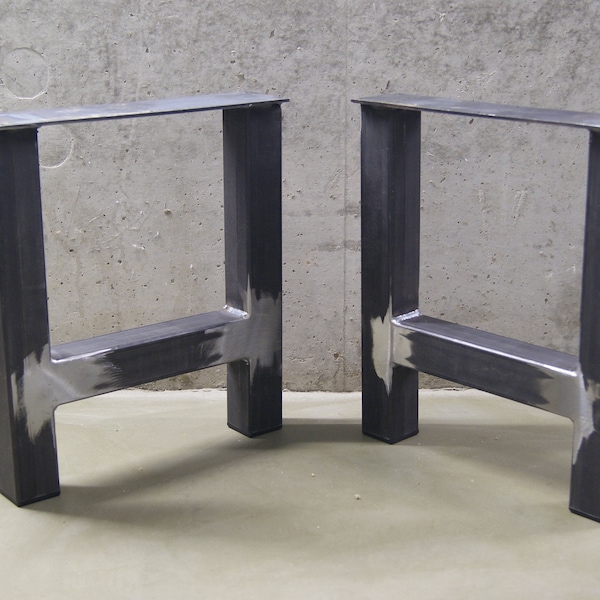 Pieds de banc, pieds de table basse, base de banc, base de table basse (SET DE 2)