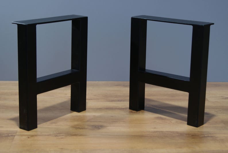 coffee table legs coffee table base Bench legs SET OF 2 bench base