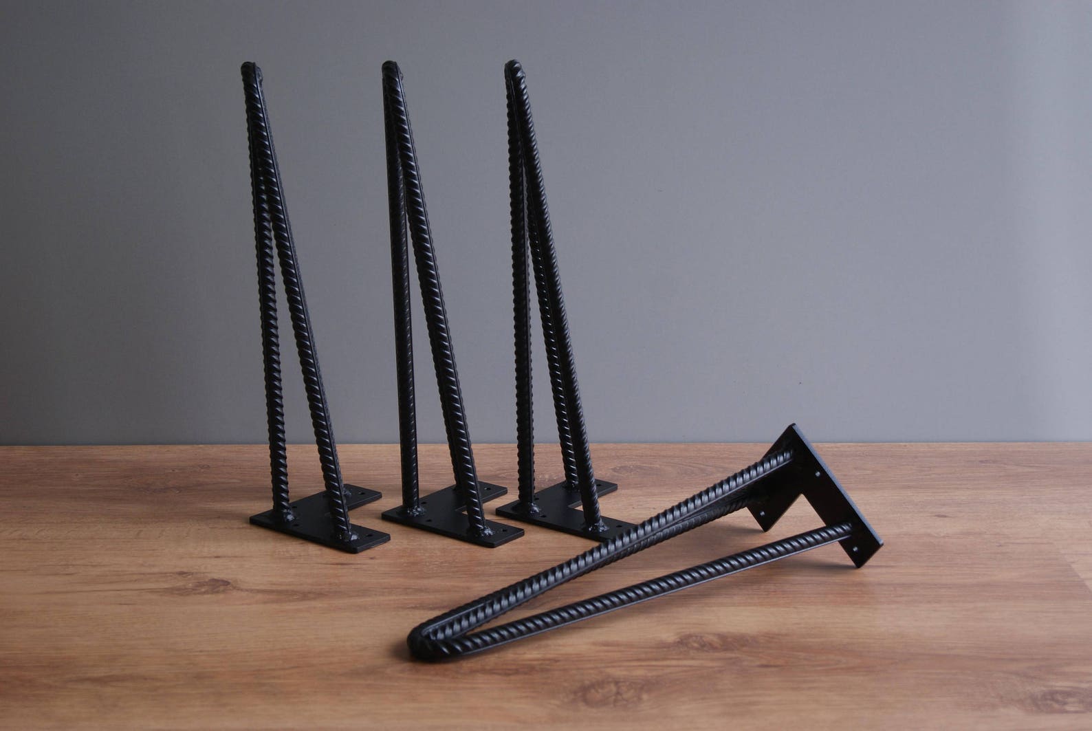 4x Rebar hairpin legs 12 mm rod 1/2 inches all sizes Etsy