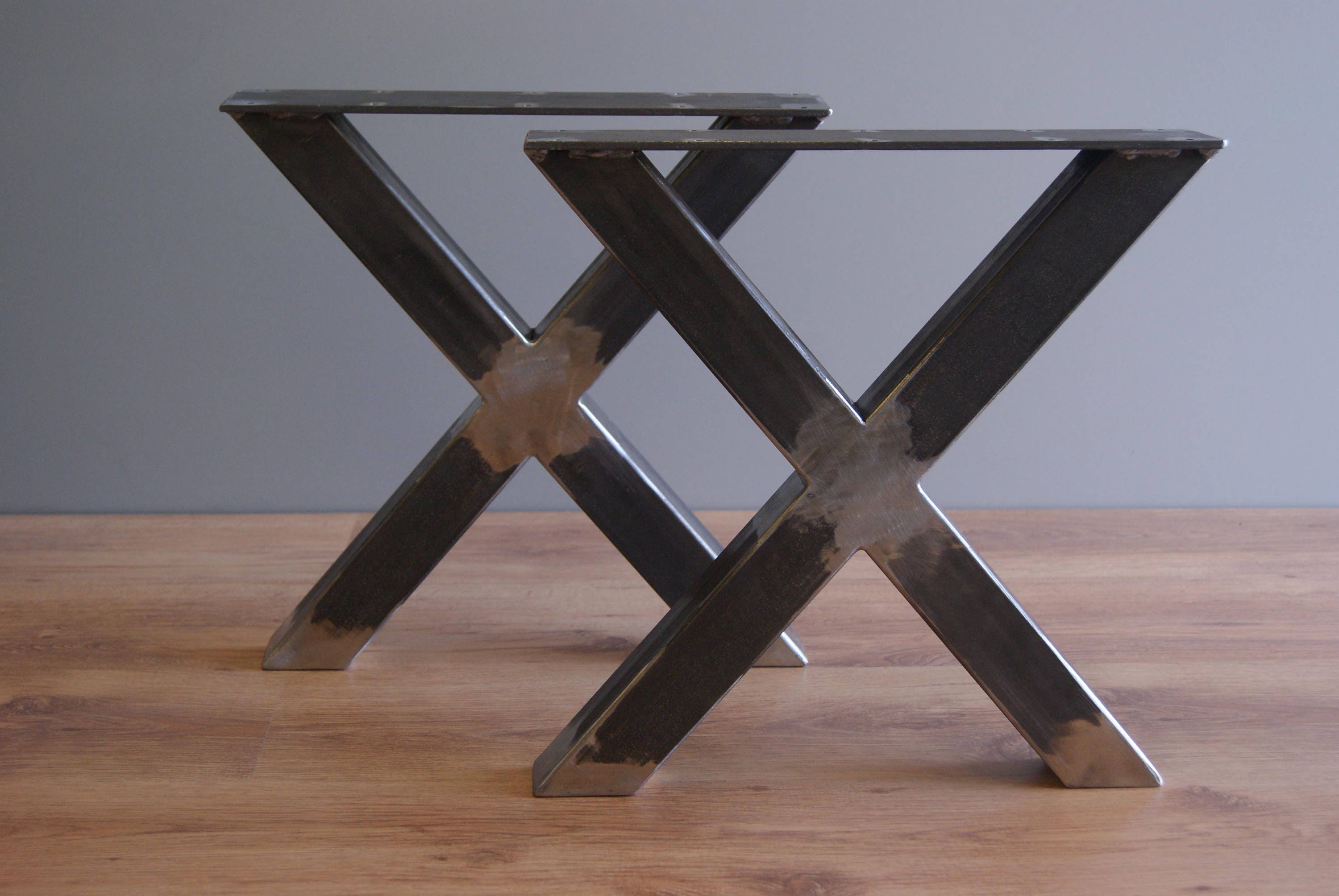 X Shape Bench Legs Steel Bench Legs Bench Base Powder Etsy