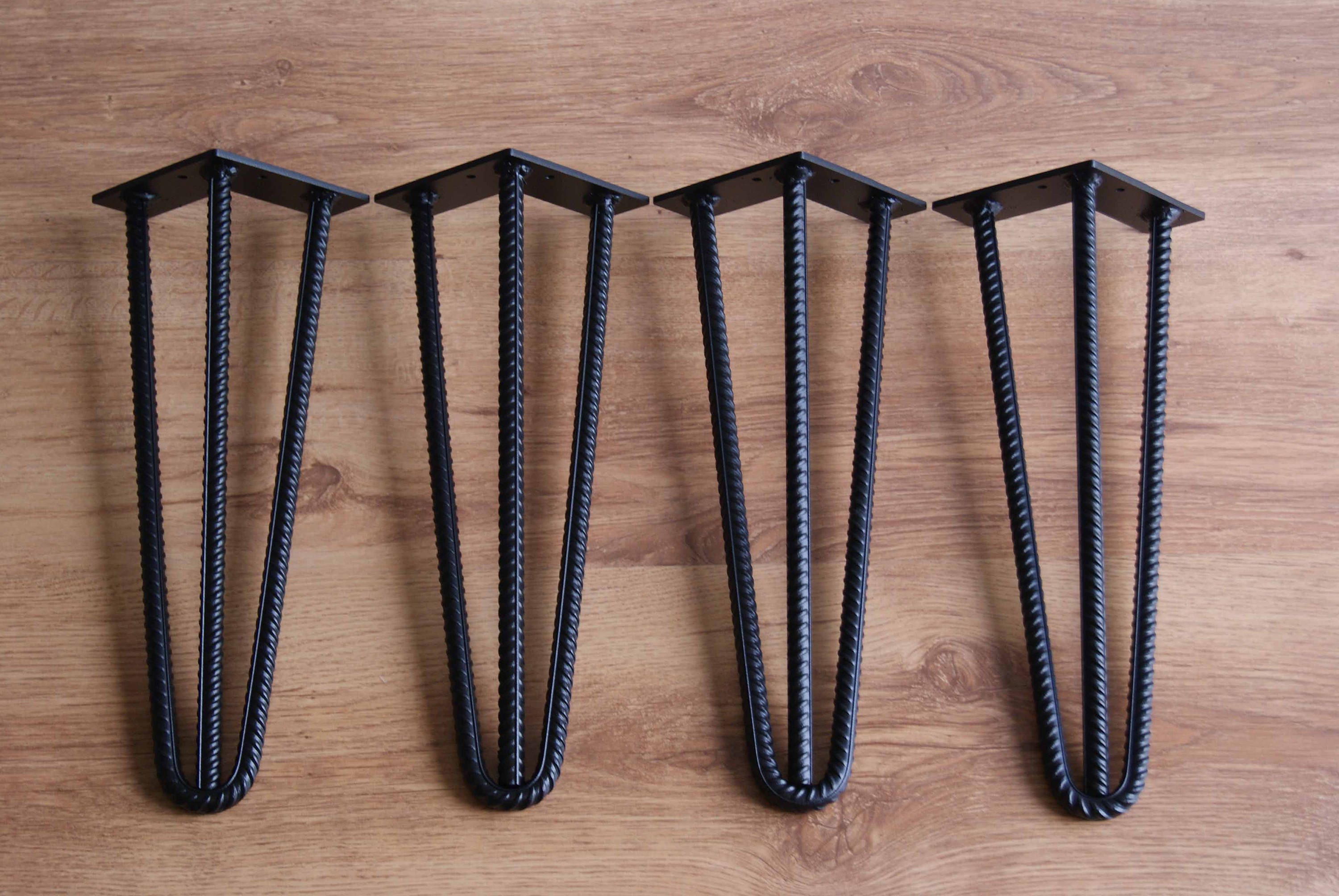 4x Rebar Hairpin Legs 12 Mm Rod 1/2 Inches All Sizes Etsy Canada