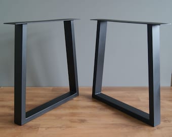 Table legs (Set of 2) - desk base - DIY metal desk base - pieds de table - tischbeine - high quality