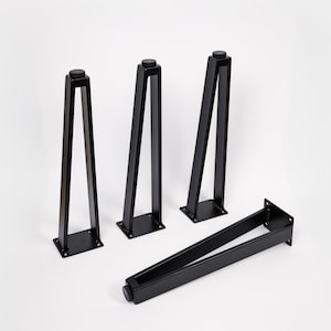 4x Metal furniture Legs | Perfect for Tables, Consoles & Side Tables | Modern for Custom Projects