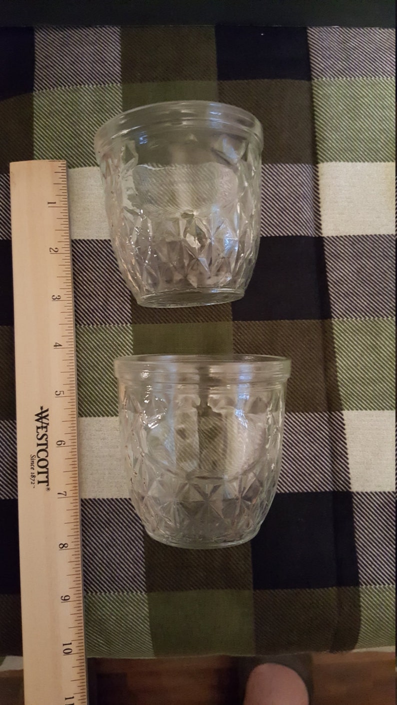 Vintage Jelly Jars Etsy