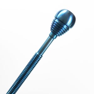 Premium massieve titanium wandelstok — handgemaakt