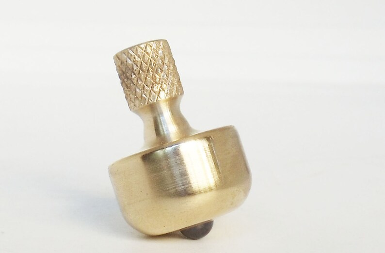 Spinning Top Metal Spinning Top 0.7 Brass Top Brass Spinning Top EDC Precision Spinning Top