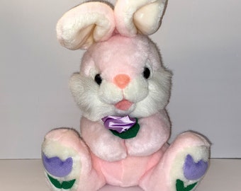 Vintage Beta Toys Pink Bunny Plush 18"