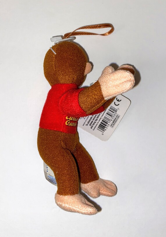 Curious George Plush Frame Christmas Ornament New Applause 