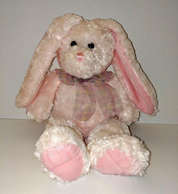 pink bunny plush