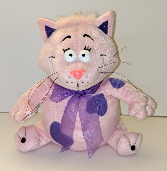 talking cat stuffed animal