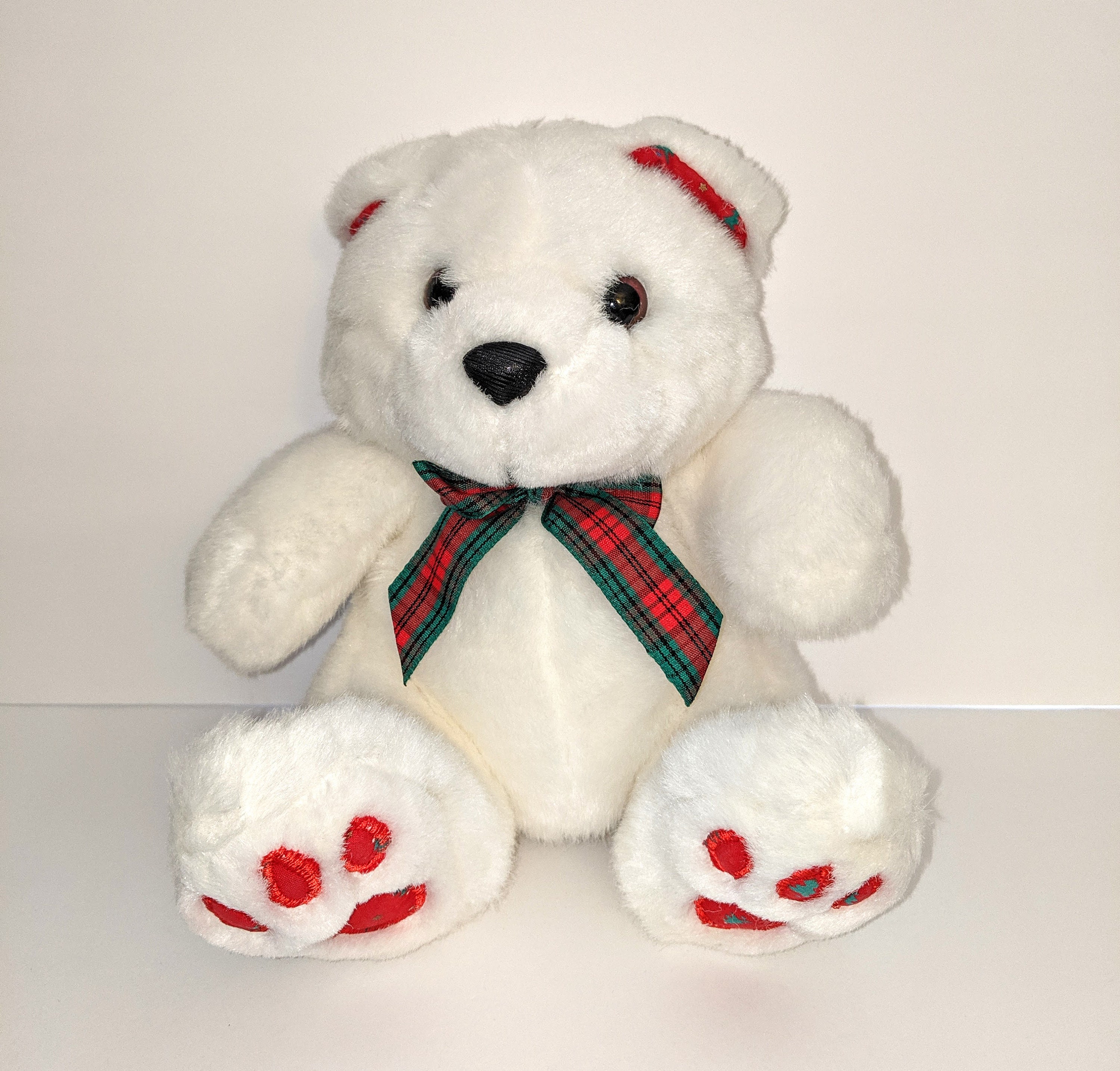 Vintage Chosun Christmas Bear Plush 