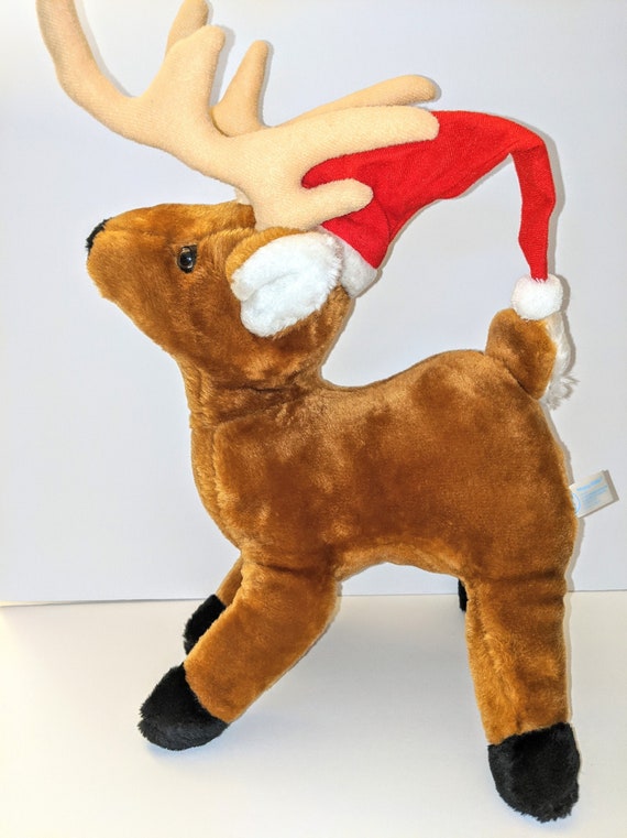 Peluche de Noël Renne Xmas - H. 64 cm - Marron - Cdiscount Jeux