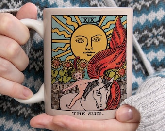 The Sun Tarot Card Coffee Mug