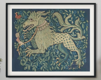 Fantastical Beast Medieval Poster - Print