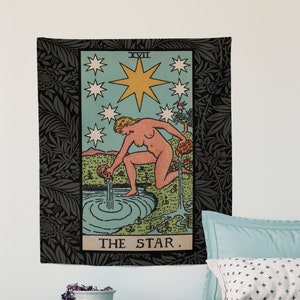 The Star Tarot Card Tapestry - Rider Waite The Star Tapestry (Full Card)