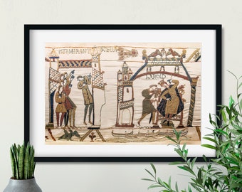 Halley's Comet of 1066, Bayeux Print (Poster, No Frame)