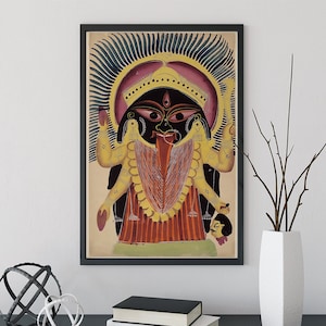 Goddess Kali Poster - Kali  Print, No Frame