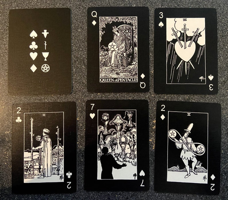 The Shadow Play Hybrid Playing Card/Tarot Deck image 7