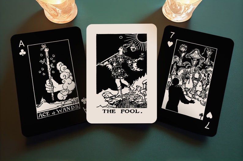 The Shadow Play Hybrid Playing Card/Tarot Deck image 1