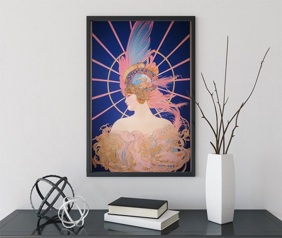 Okami Amaterasu Sun Goddess Matte Print 