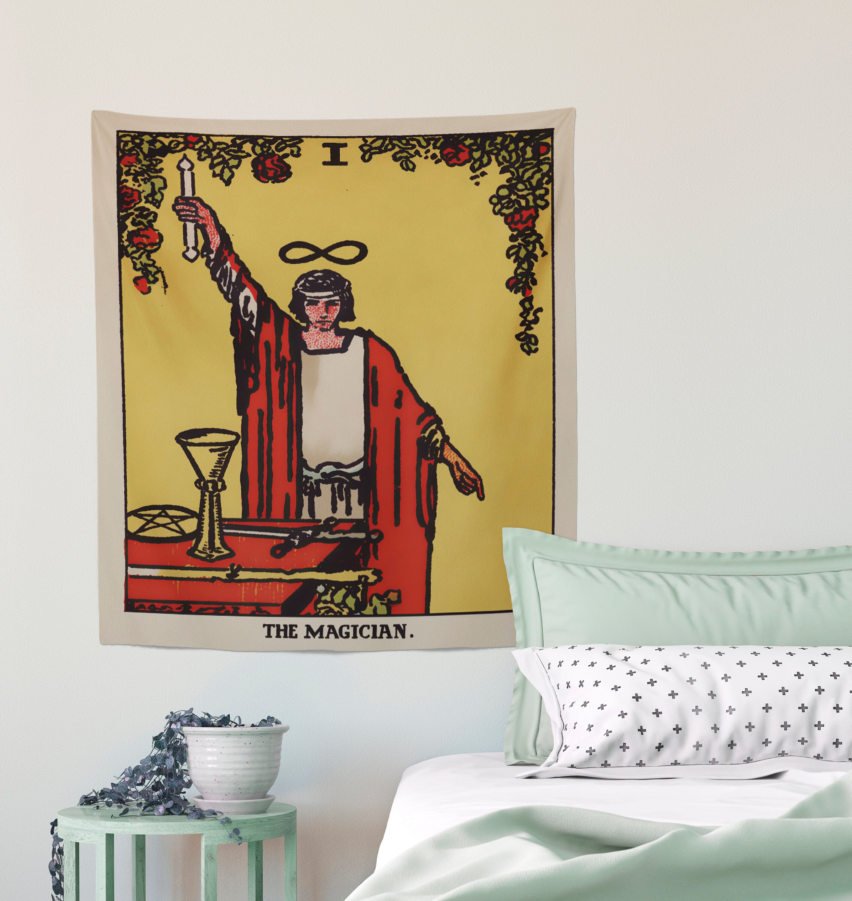 The Magician Tarot Card Tapestry Rider Waite the Magician Tapestry
