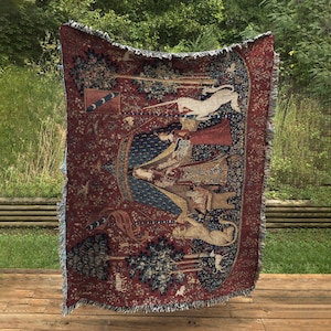 Unicorn quilted throw sale