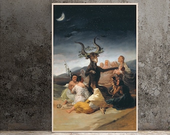 Witches Sabbath - Francisco De Goya Y Lucientes Poster