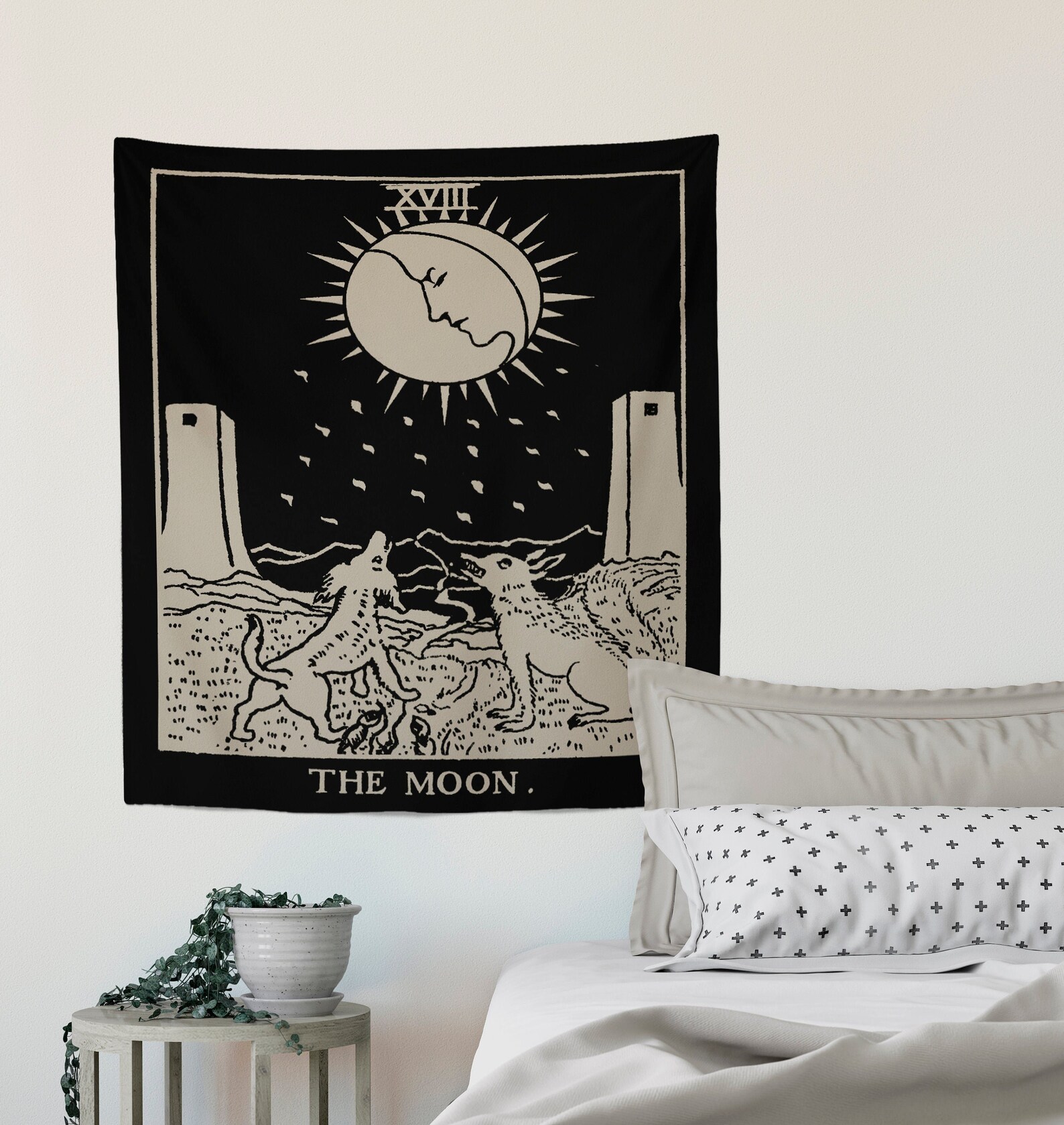The Moon Tarot Tapestry (Single Size) main image 1