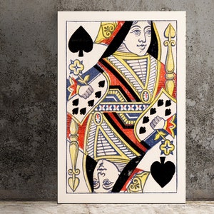 The Queen of Spades Poster - 1867 -  No Frame