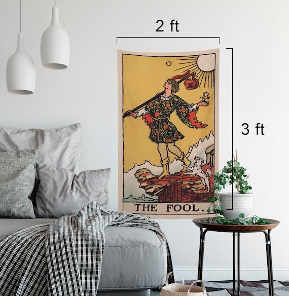 The fool tarot card tapestry new arrivals