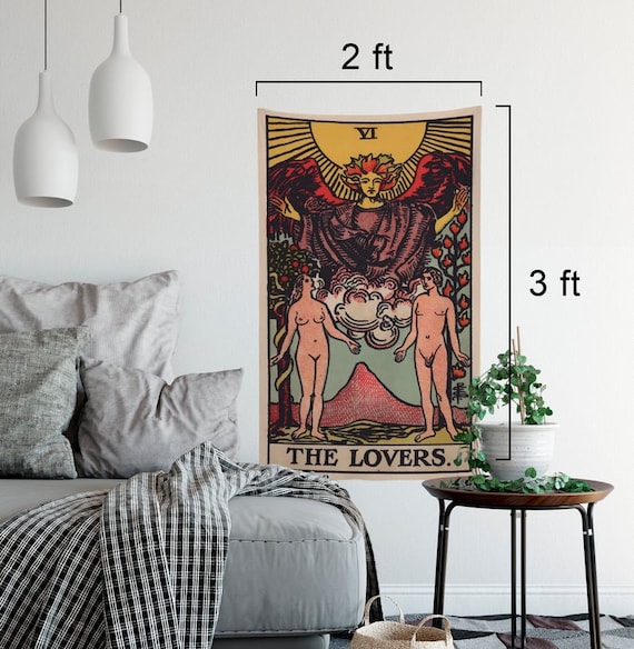 tarot tapestry the lovers