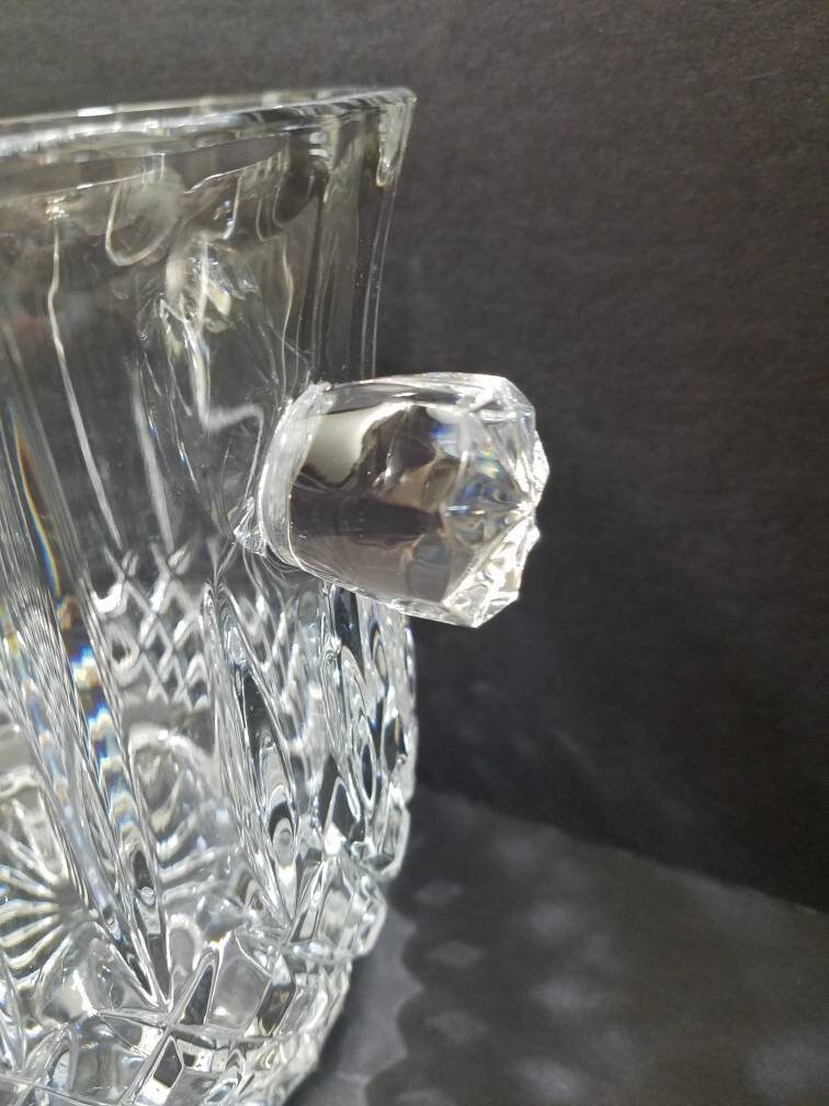 Vintage Gorham Crystal Ice Bucket 6 3/4 Tall Gorham Etsy