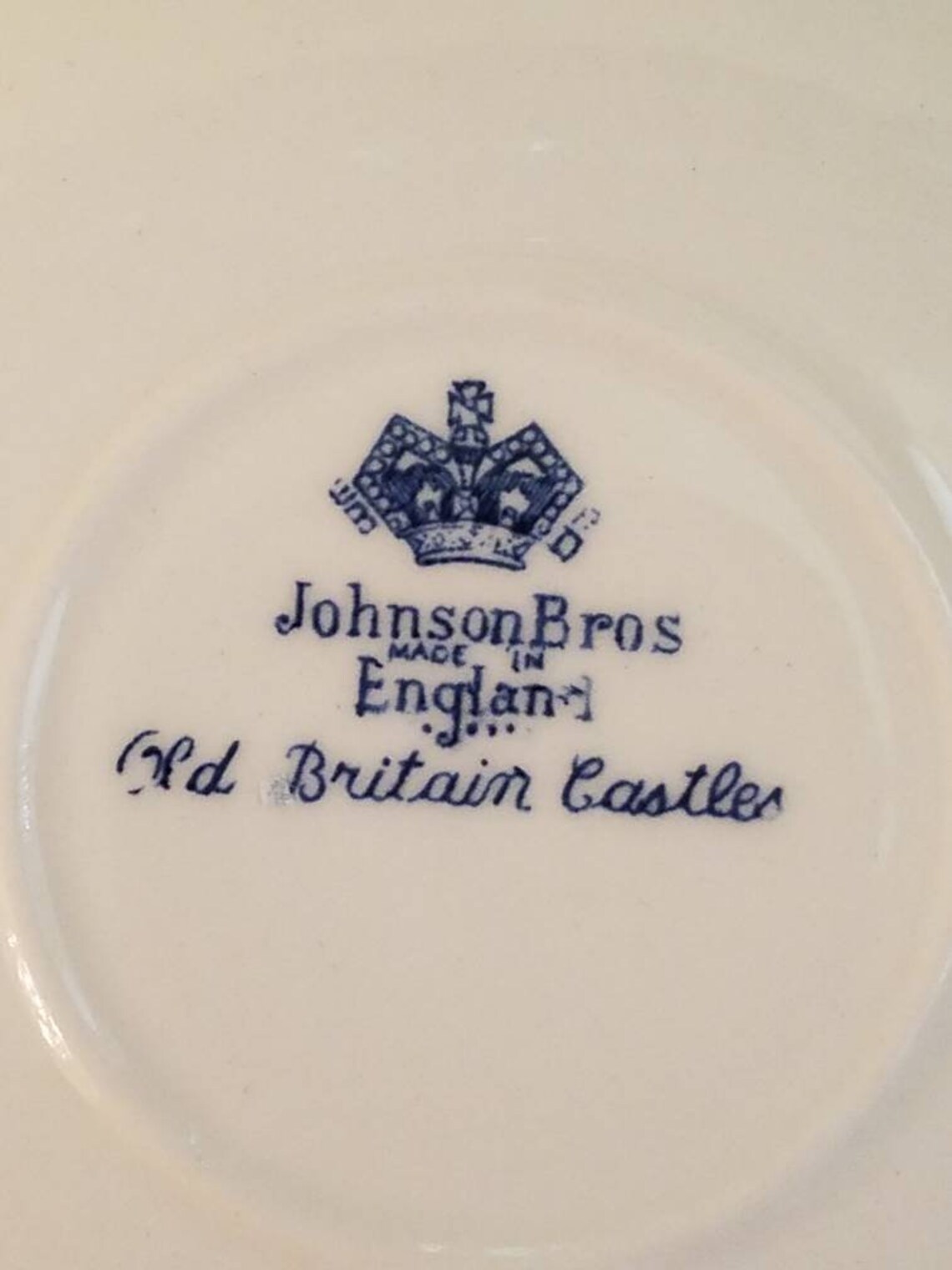 Johnson Bros Old Britain Castles Blue Set of 8 Teacups with Etsy
