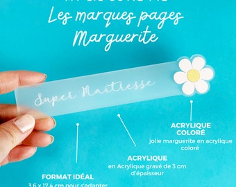 Marque Page Marguerite