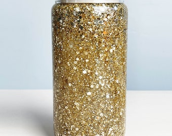 Verre Glitter couleur Champagne