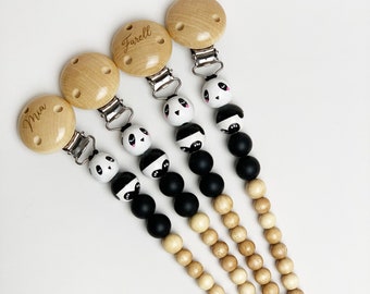 Attache Tétine Panda
