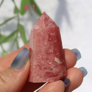 Rhodochrosite Obelisk - Choose your Favorite