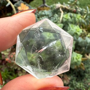 Clear Quartz Crystal Hexagon, Clear Quartz Davids Star