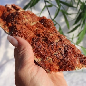 Large Red Calcite Specimen