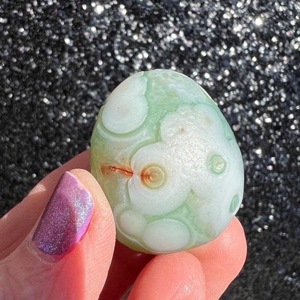 Green Gobi Eye Agate