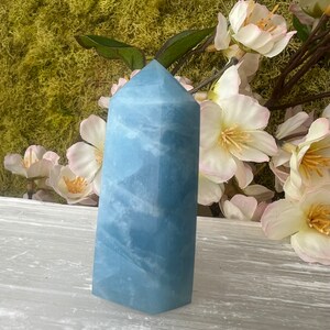 Aquamarine Crystal Tower