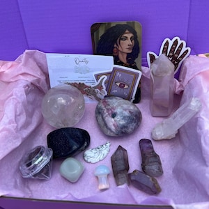 Crystal Mystery Box, Mystery Crystals, Crystal Box, Mystery Crystal Box, Mystery Crystal