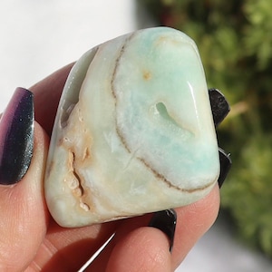 Blue Aragonite Tumbled Stones