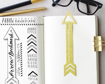 Metal Stencil Bookmark