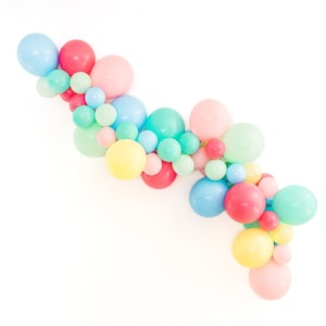 Groovy Balloon Garland Kit, Balloon Arch Kit, Pastel Party Decorations, Pastel Balloons