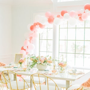 Pink and Mauve Balloon Garland Kit, Boho Baby Shower Balloons, Boho Balloon Arch, Girl Boho Balloon Garland Kit, Boho Party Decorations