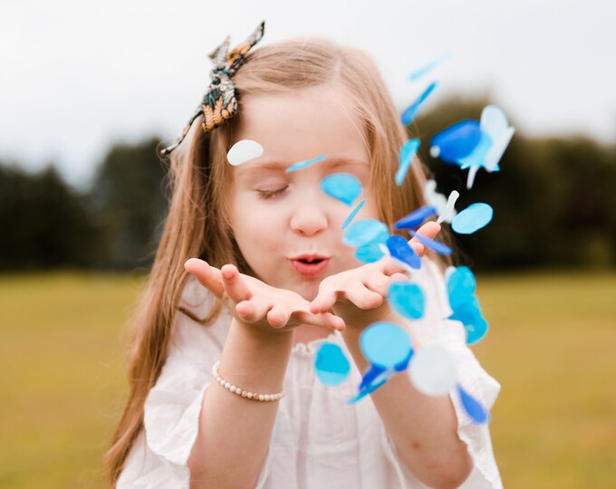 Pink Tissue Confetti Princess Party Confetti Girl Baby Etsy