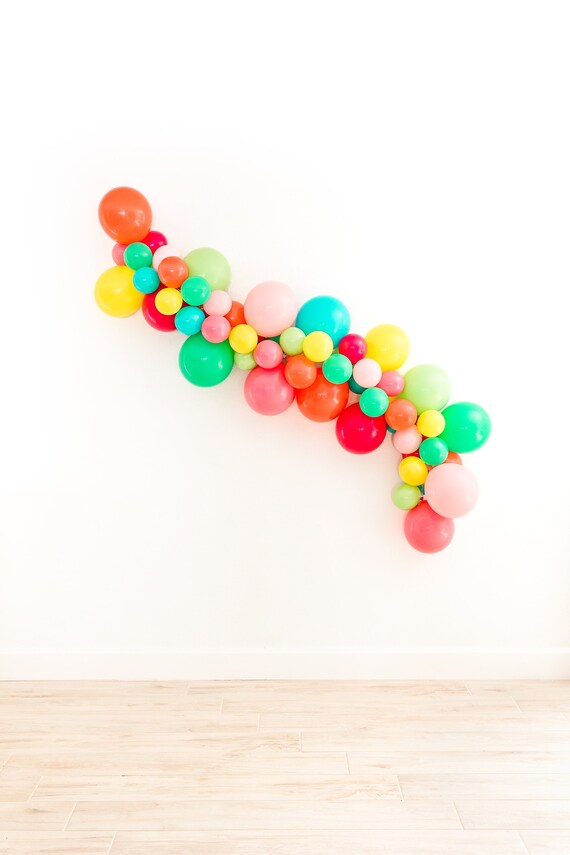 Balloon Garland Kit, Balloon Arch Kit, Tropical Party Decor, Hawaiian Party, Fiesta Party Decorations, Luau Party, Beach Bachelorette, Aloha