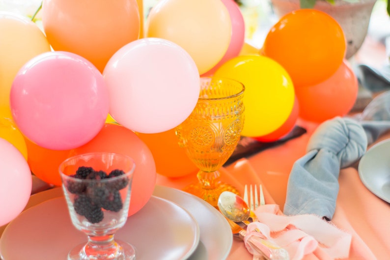 Valentine/'s Balloon Garland CHOOSE Your Colors DIY Balloon Garland Table Decor Wedding Table Decor Custom Mini Balloon Garland Kit