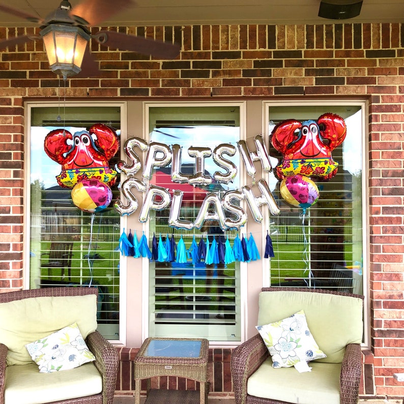 Oh Baby Balloons Birthday Decor Choose Your Letters Custom Balloons Silver Mylar CUSTOM Letter Balloons Baby Shower Decor